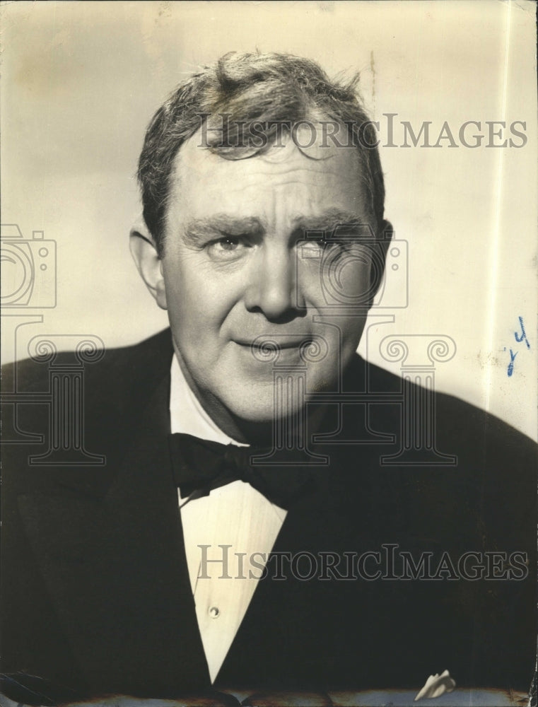 1960 Press Photo Actor Thomas Mitchell As A Judge - RSJ16565 - Historic Images