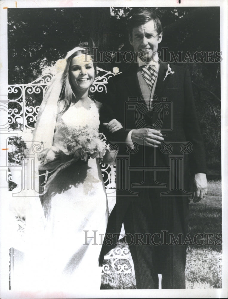 1970 Press Photo Renne Jarrett and John Fink in the television show Nancy - Historic Images