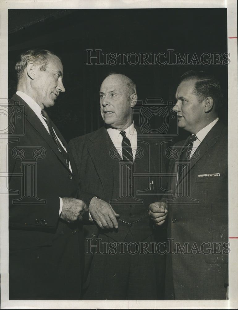 1958 Press Photo GOP Candidates R.Leland Hyzer &amp; Bill Cramer - Historic Images