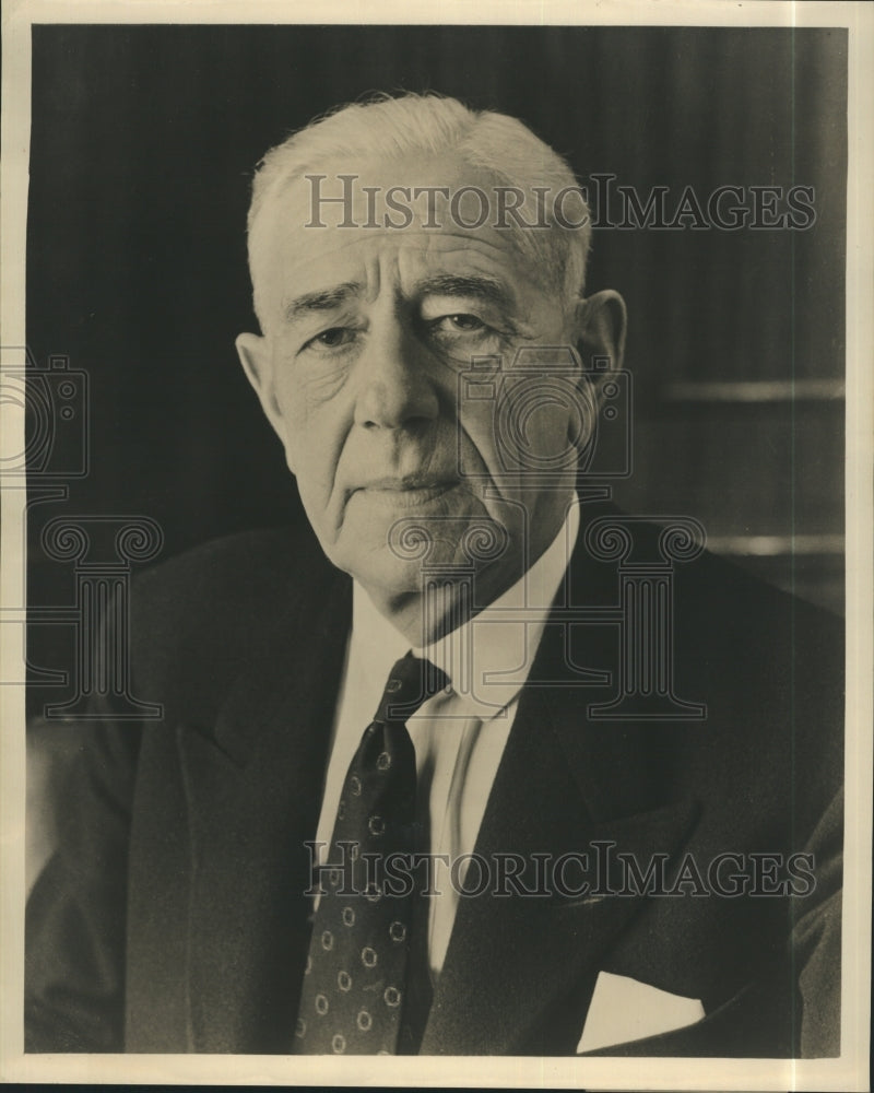 Press Photo The Rt. Hon. Sir William Mabane Chairman British Travel &amp; Holiday - Historic Images