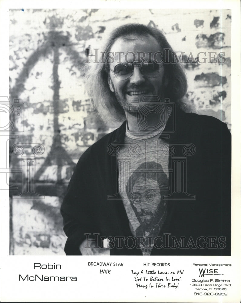 Press Photo Robin McNamara Singer Songwriter Musician - RSJ17631 - Historic Images