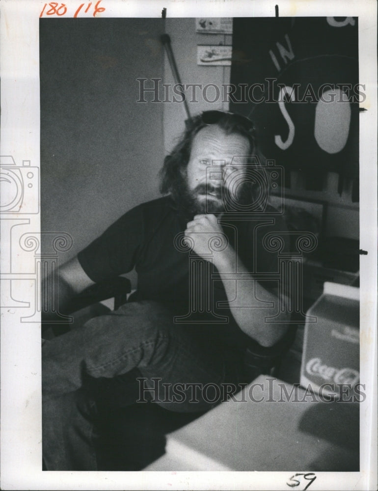 1975 Press Photo Rock Singer Barry McGuire - RSJ17713 - Historic Images