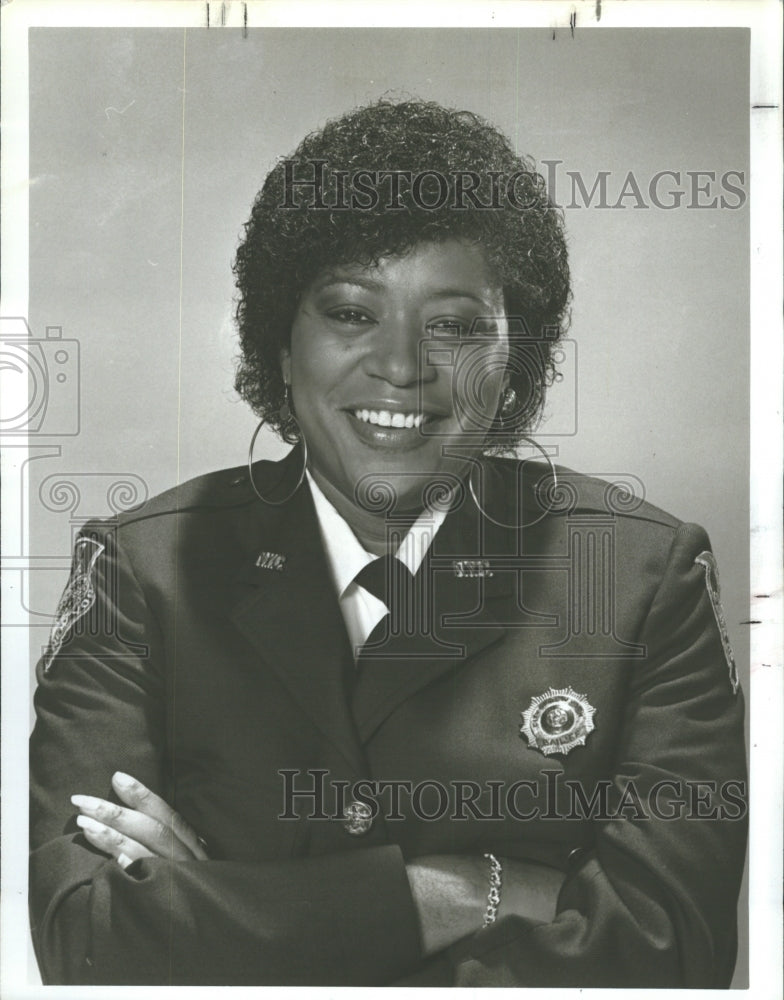 1987 Press Photo Actress Marsha Warfield In Night Court - RSJ18009 - Historic Images