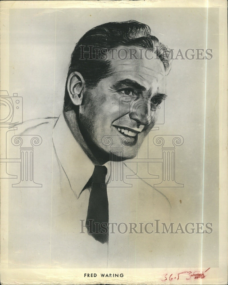 1961 Press Photo Singer Fred Waring At Coliseum - RSJ18031 - Historic Images