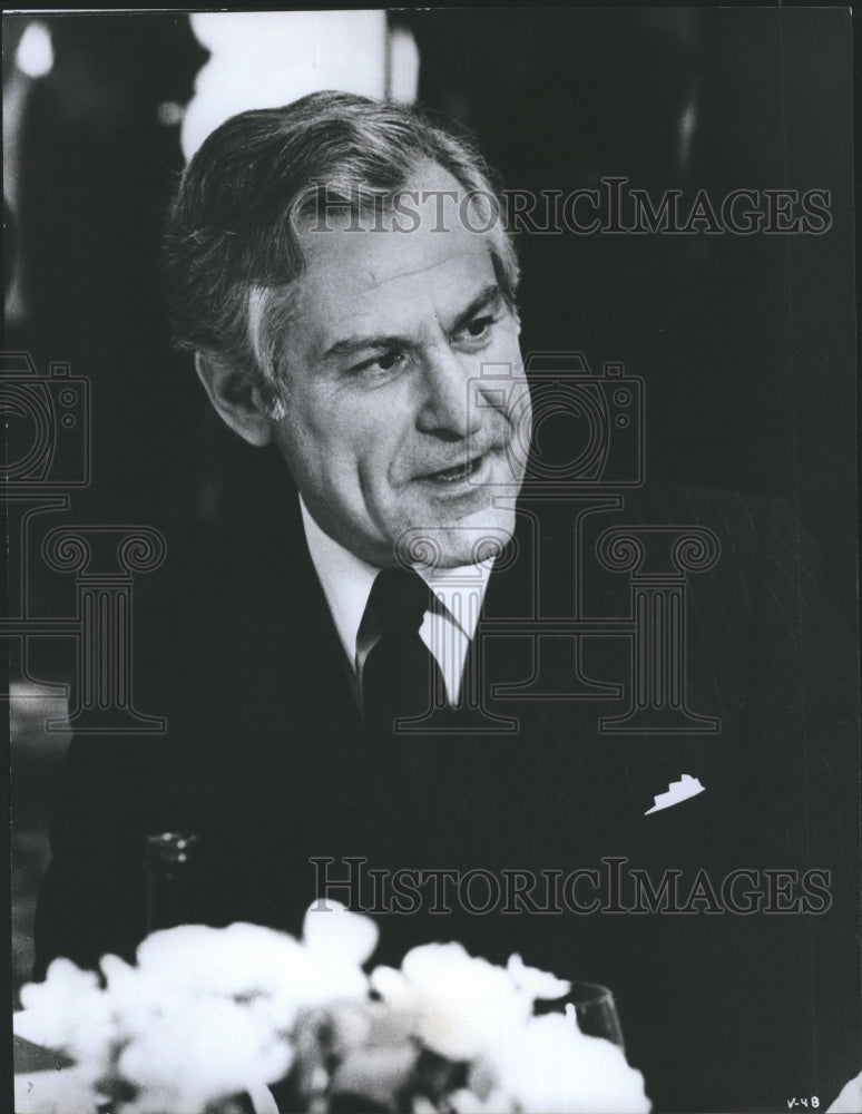 1977 Press Photo Actor Sam Wanamaker - Historic Images