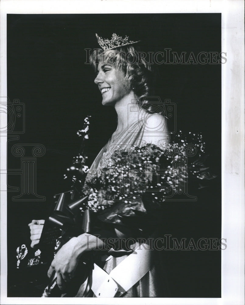 1979 Press Photo Kathryn Parker Named Miss Seminole Title - Historic Images