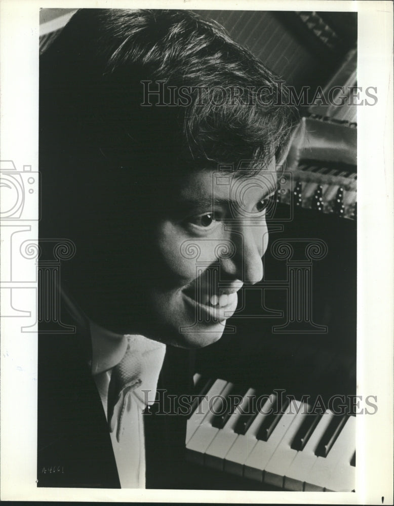 1979 Press Photo Pianist Horacio Gutierrez - Historic Images