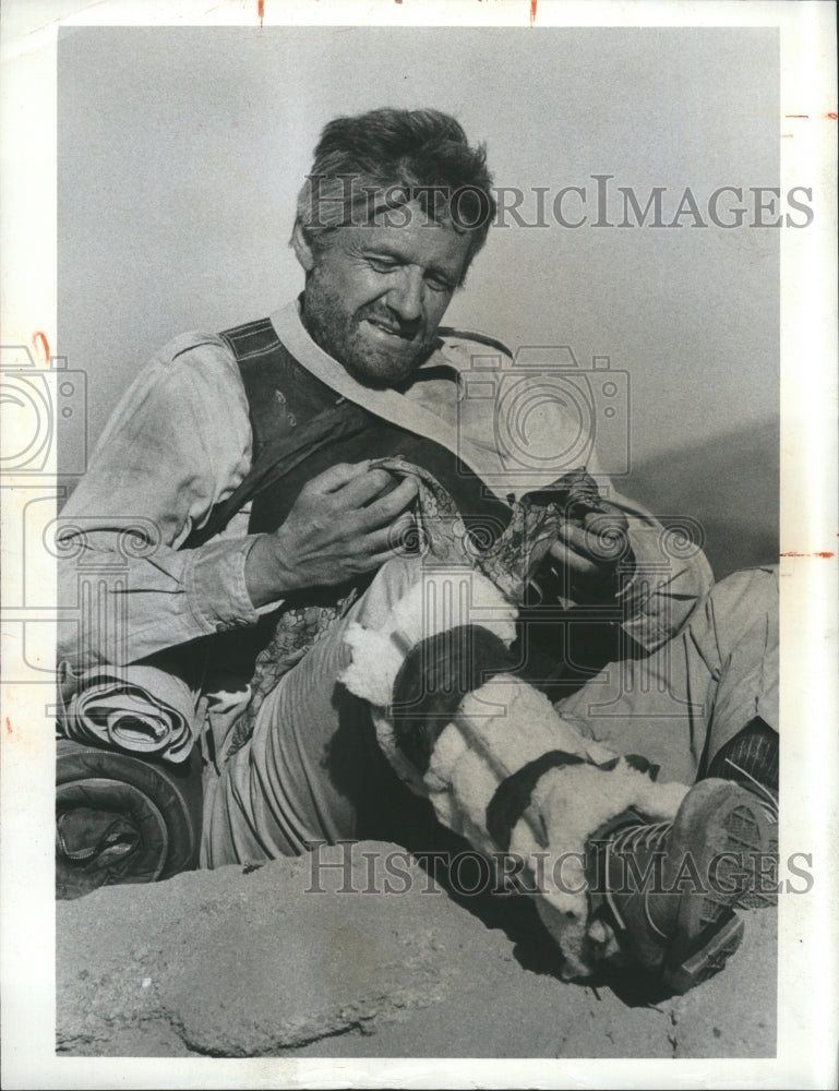 1973 Press Photo Actor Arthur Hill star in Ordeal. - Historic Images