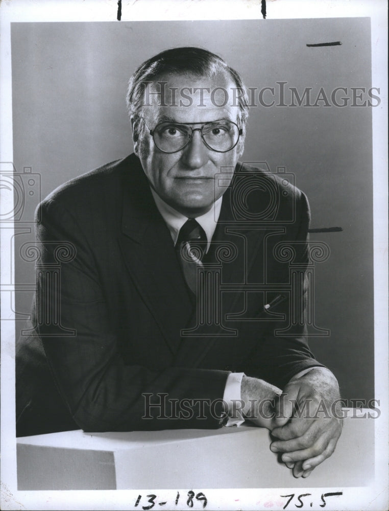 1978 Press Photo Dave Garroway founding host of NBC&#39;s Today from 1952 to 1961. - Historic Images