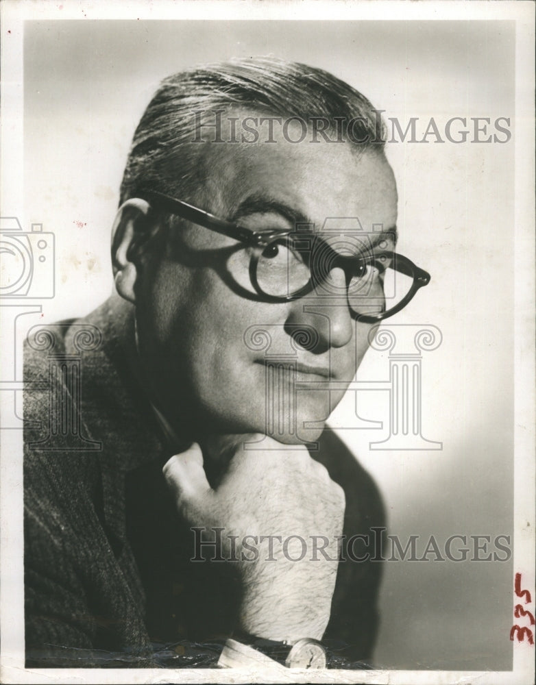 1963 Press Photo Dave Garroway  founding host of NBC&#39;s Today from 1952 to 1961 - Historic Images