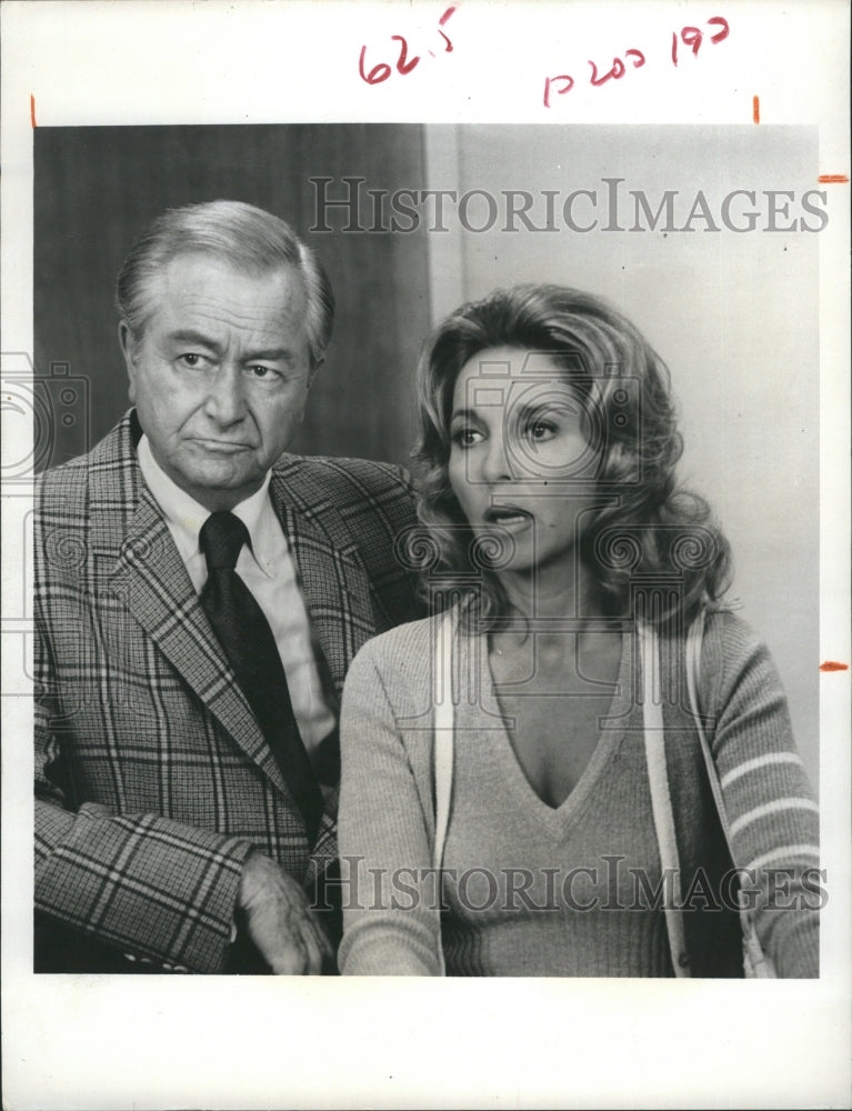 1972 Press Photo Robert Young and Beverly Garland &quot;Marcus Welby - M.D.&quot; - Historic Images