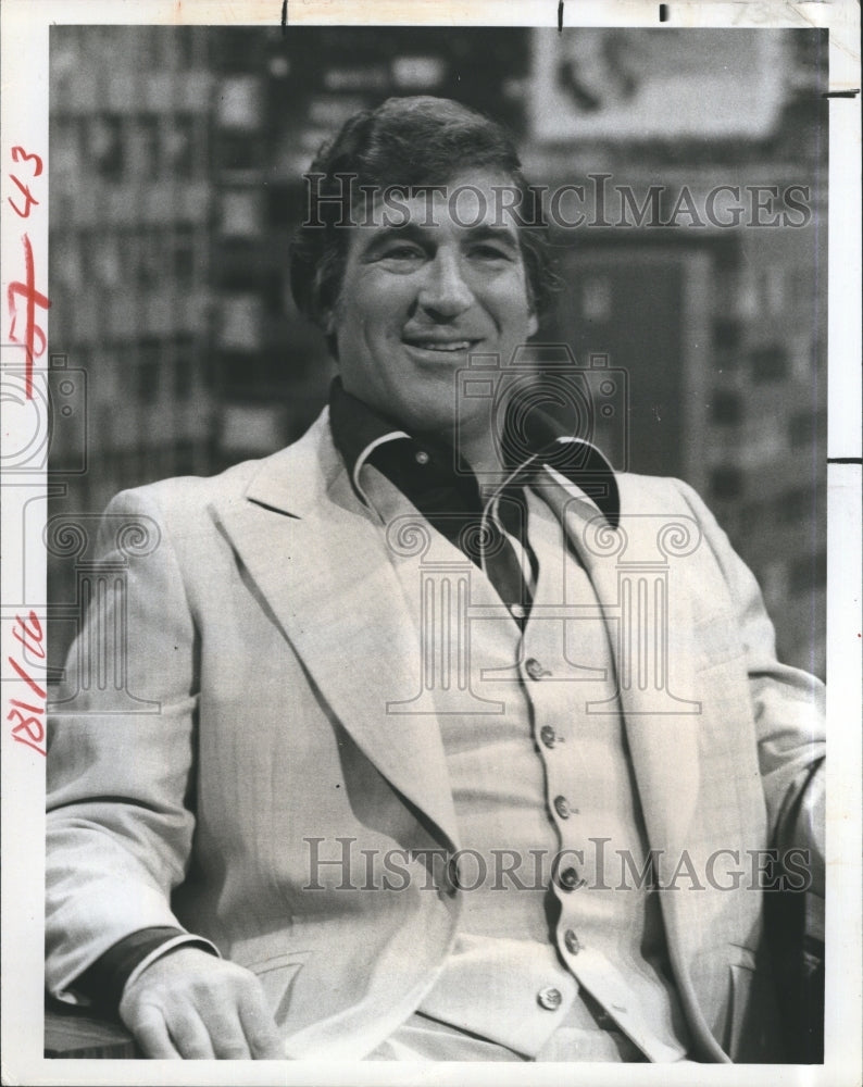 1976 Press Photo Shecky Greene American TV comedian. - Historic Images