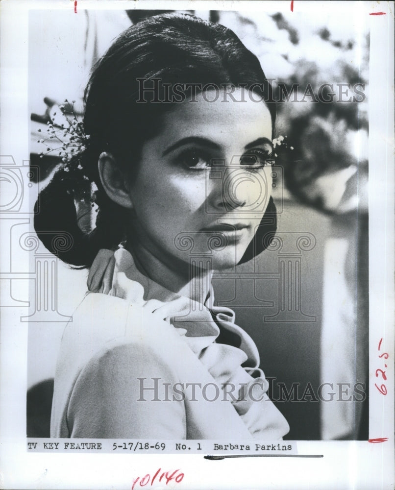 1969 Press Photo Barbara Parkins in "Peyton Place" - Historic Images