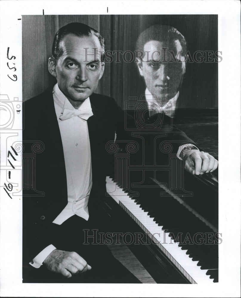 1979 Press Photo Piano Player Thomas Wright - Historic Images