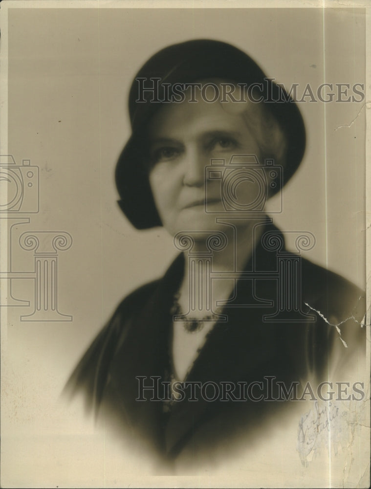 Press Photo Mrs Will Payne - Historic Images