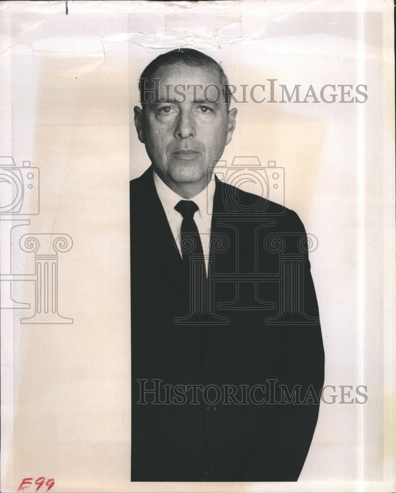 1965 Press Photo Author Herman Wouk - Historic Images