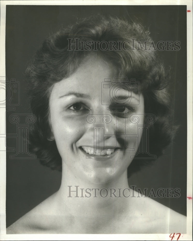 1981 Press Photo Ann Wright,De Soto Queen Pageant contestant - Historic Images