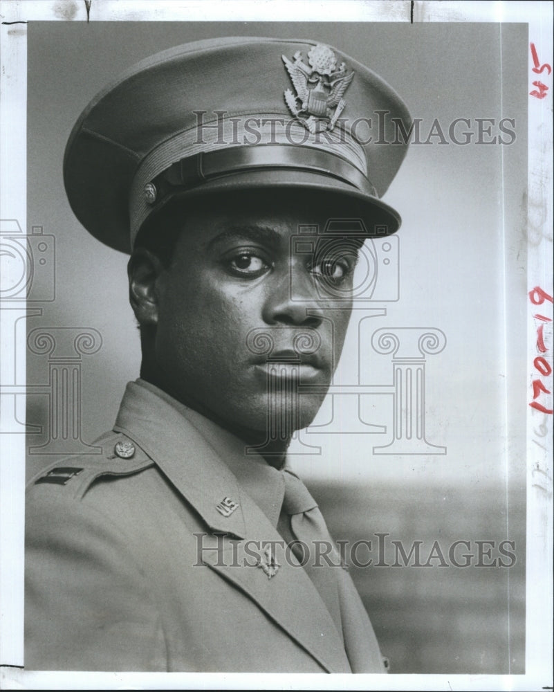 1984 Press Photo Howard E Rollins Jr,actor from A Soldiers Play - Historic Images