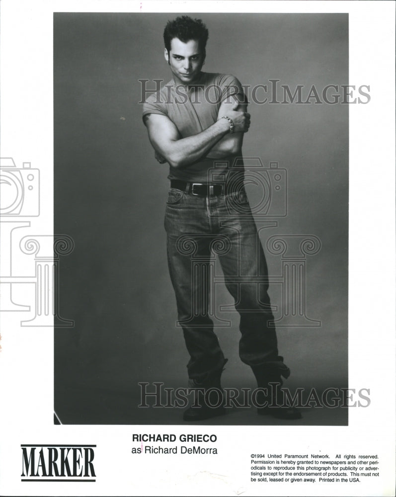 1995 Press Photo Richard Grieco,actor - Historic Images