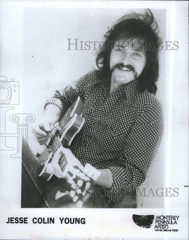 1975 Press Photo Jesse Colin Young,singer - Historic Images