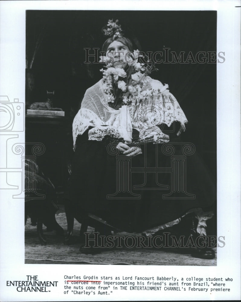 Press Photo Charles Grodin,actor - Historic Images