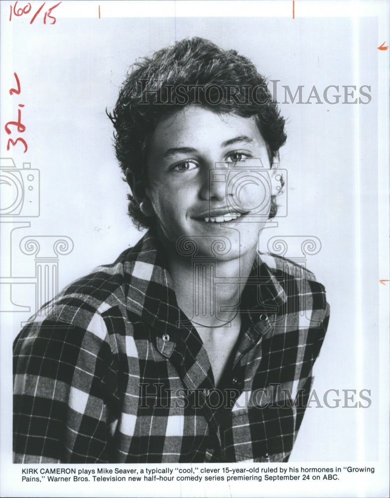 1985 Kirk Cameron Actor Growing Pains - Historic Images