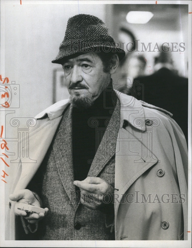 1976 Press Photo David Opatoshu Kojak Actor - Historic Images