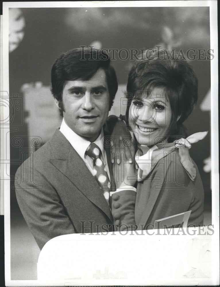 1971 Press Photo Mr. and Mrs. James Farentino - Historic Images