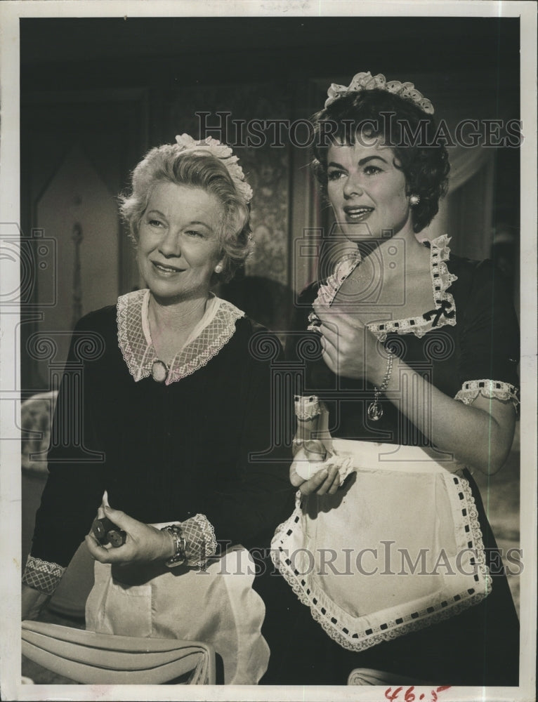 1960 Press Photo Actress Glenda Farrell - Historic Images