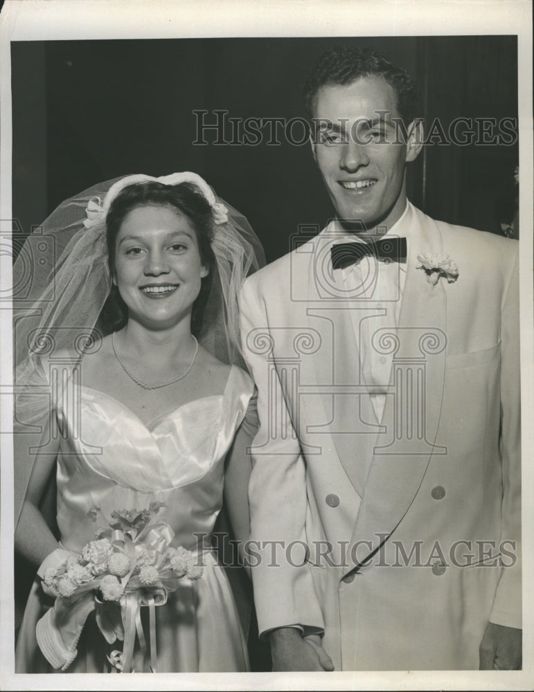 1953 Press Photo Mr. And Mrs. Jesse Allan Westmeyer - Historic Images