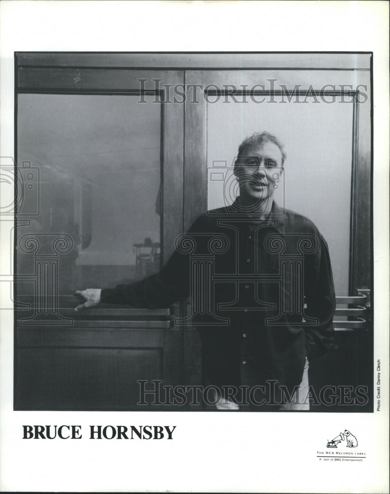 Press Photo Bruce Hornsby Of Grateful Dead Won Many Grammys - Historic Images