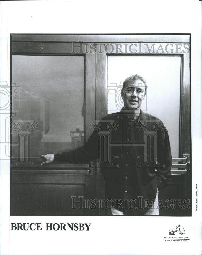 Press Photo Singer Songwriter Bruce Hornsby - Historic Images