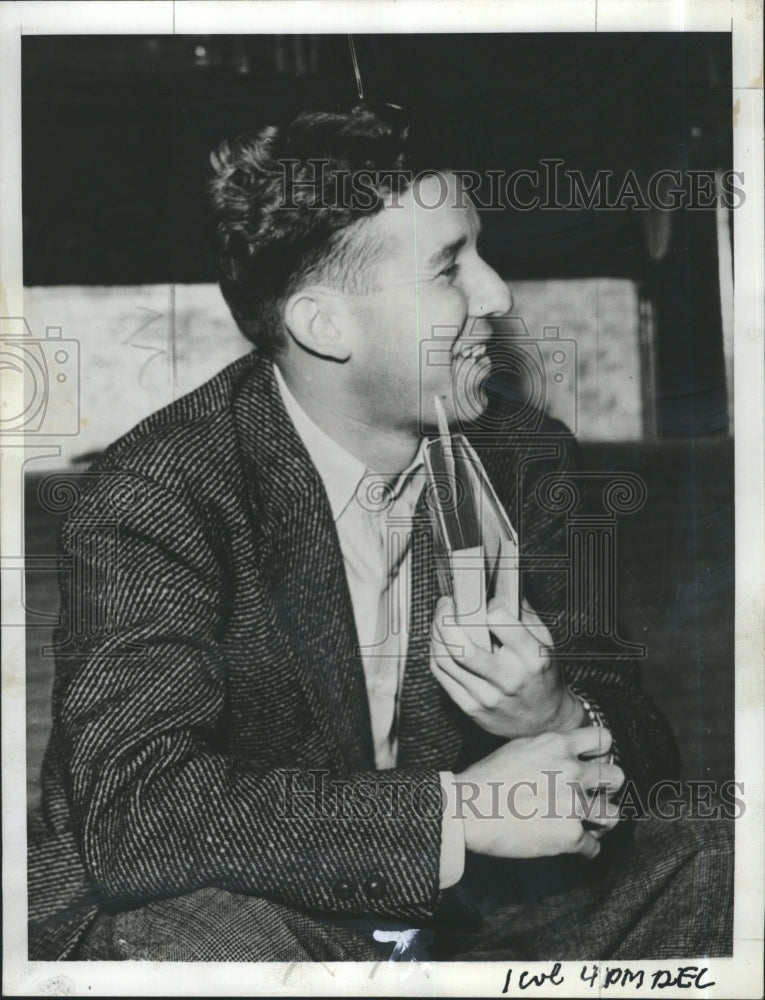 1940 Press Photo Pittsburgh&#39;s Rev. Layton Horner Refuses to Register for Draft - Historic Images