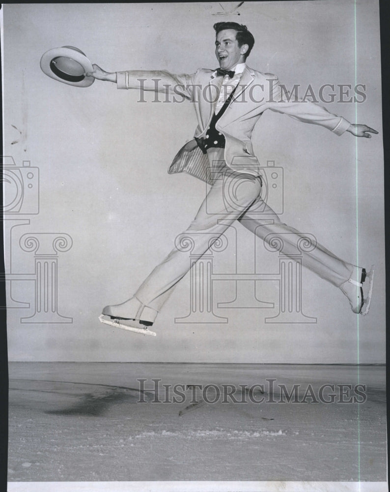 1968 Press Photo Buddy Zack, 1968 Shistads and Johnson Ice Follies - Historic Images