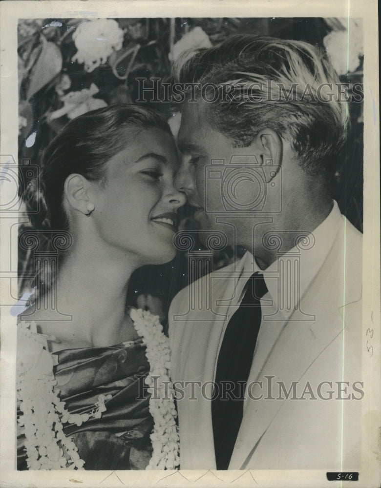 1959 Press Photo Tommy Zahn in &quot;South Seas Adventure&quot; - Historic Images