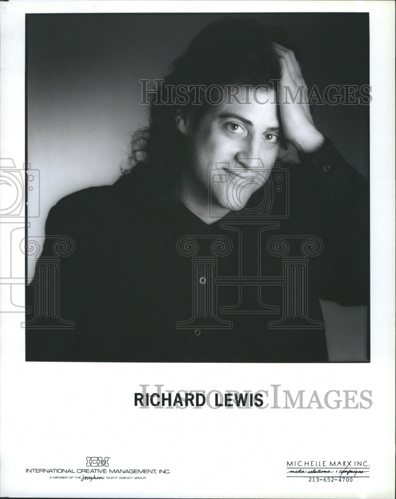 1990 Comedian Richard Lewis - Historic Images