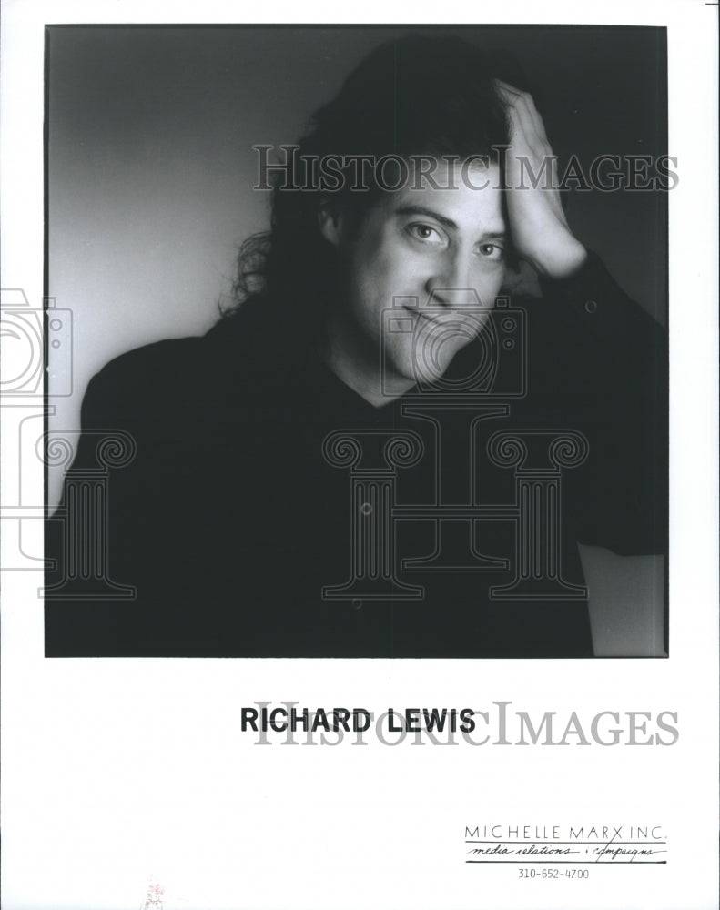 Press Photo Actor/Comedian Richard Lewis - Historic Images