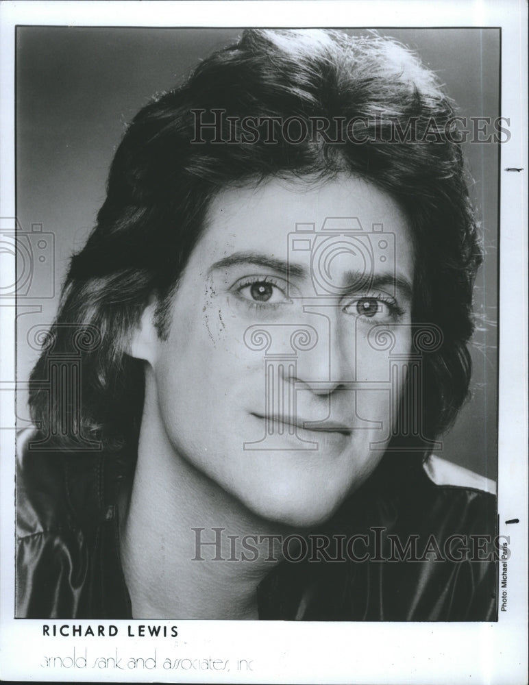 Press Photo Actor/Comedian Richard Lewis - Historic Images