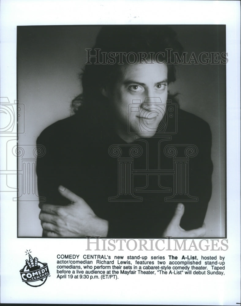 Press Photo Comedian Richard Lewis in &quot;The A-List&quot; - Historic Images