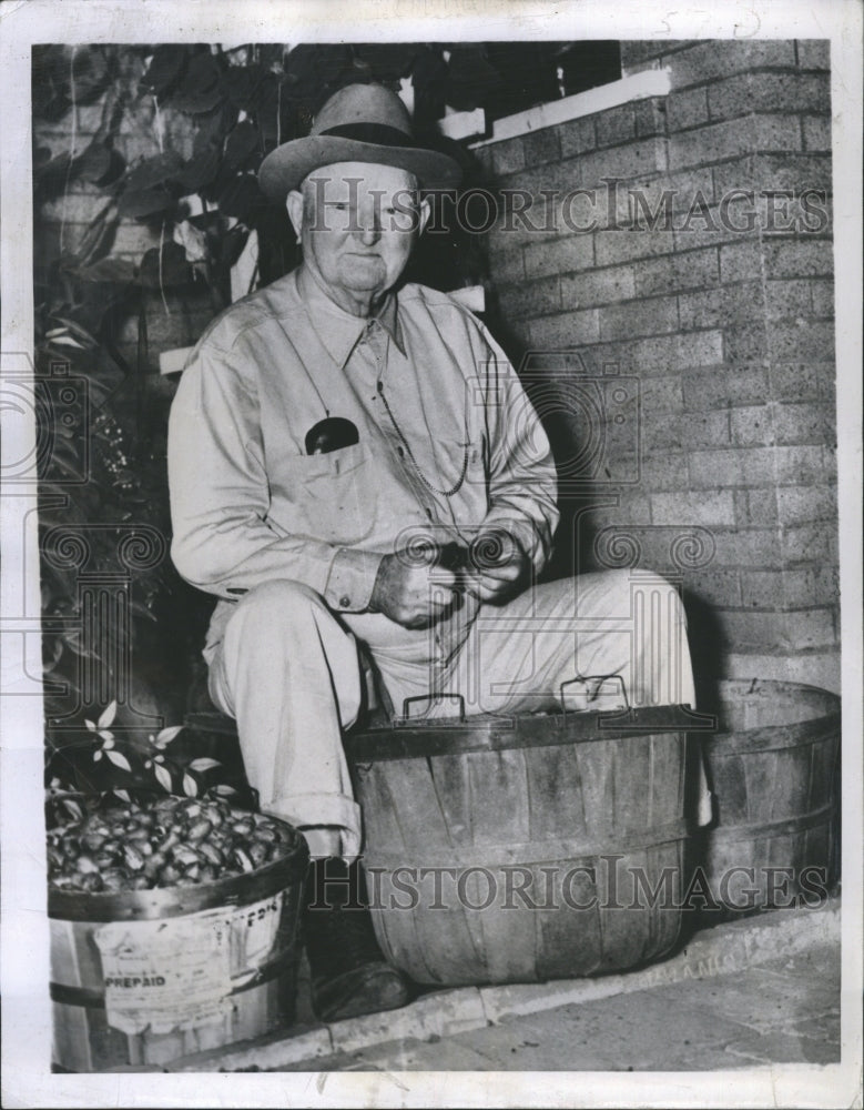 1947 Press Photo John Nance Garner, US Vice President under Roosevelt term. - Historic Images