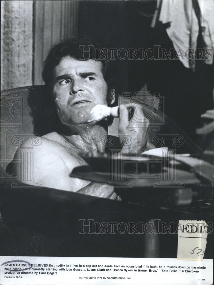 1971 Press Photo James Garner American film and television actor. - Historic Images