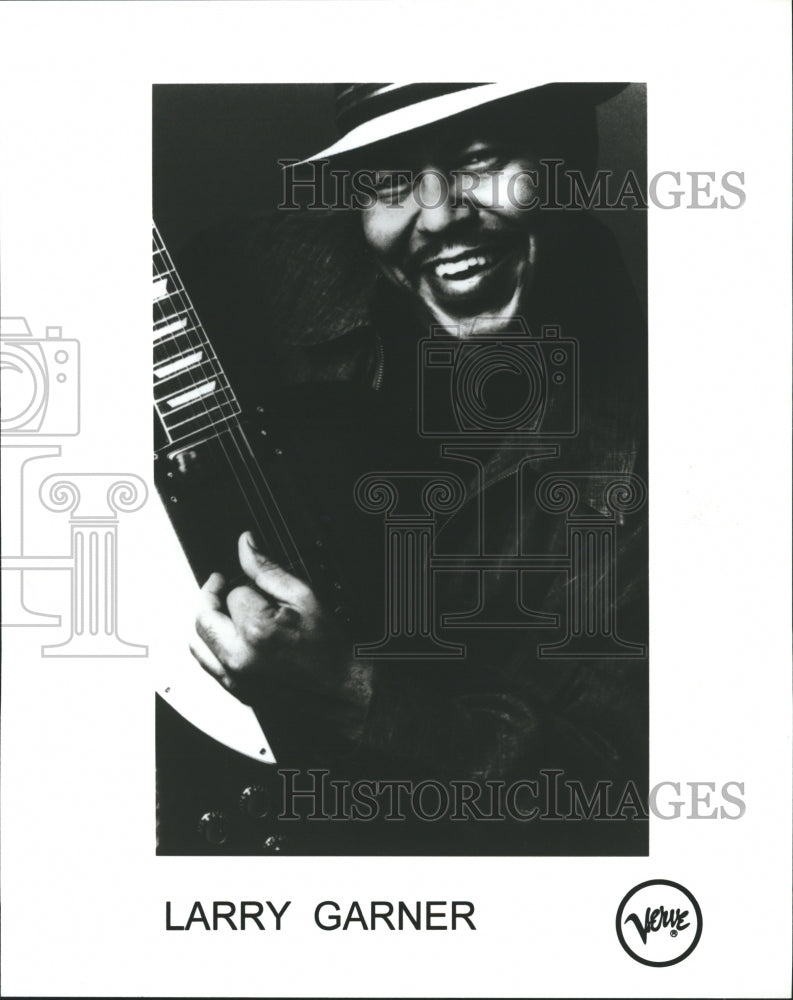 Press Photo Musician Larry Garner - Historic Images