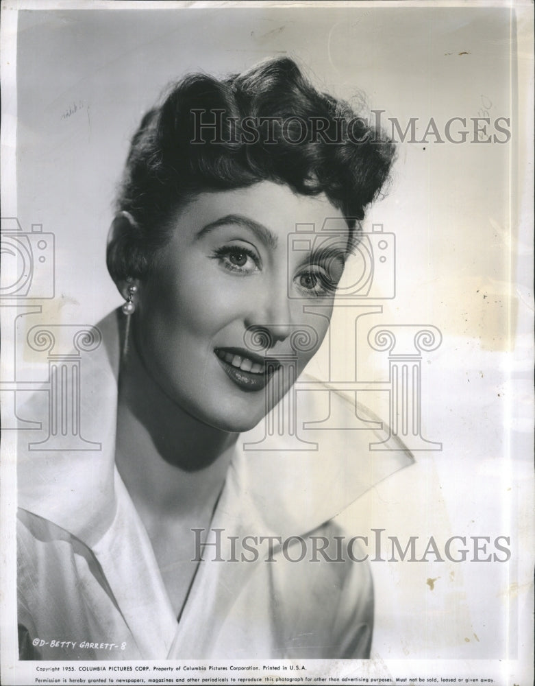 1955 Press Photo Betty Garrett, American Actress,comedian and singer. - Historic Images