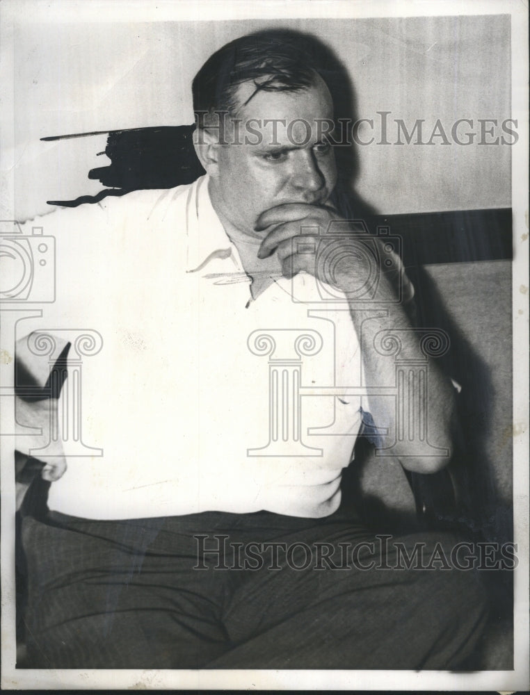 1937 Press Photo Mr.Otto Horst, businessman, father of kidnapped baby. - Historic Images