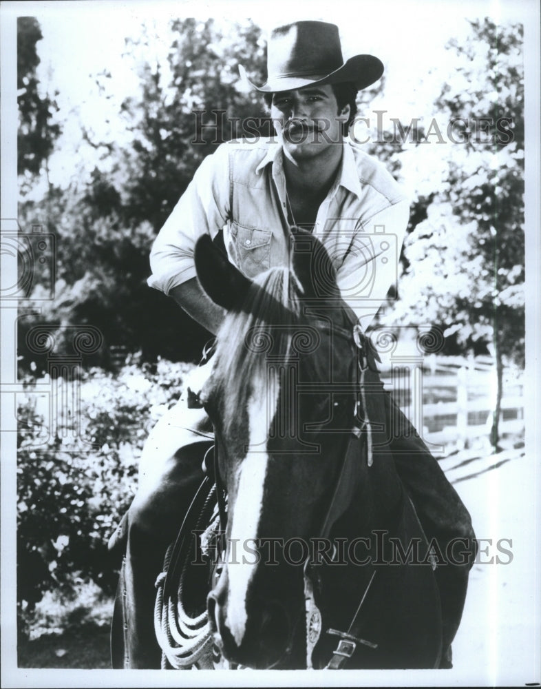 Press Photo Actor Lee Horsley - Historic Images