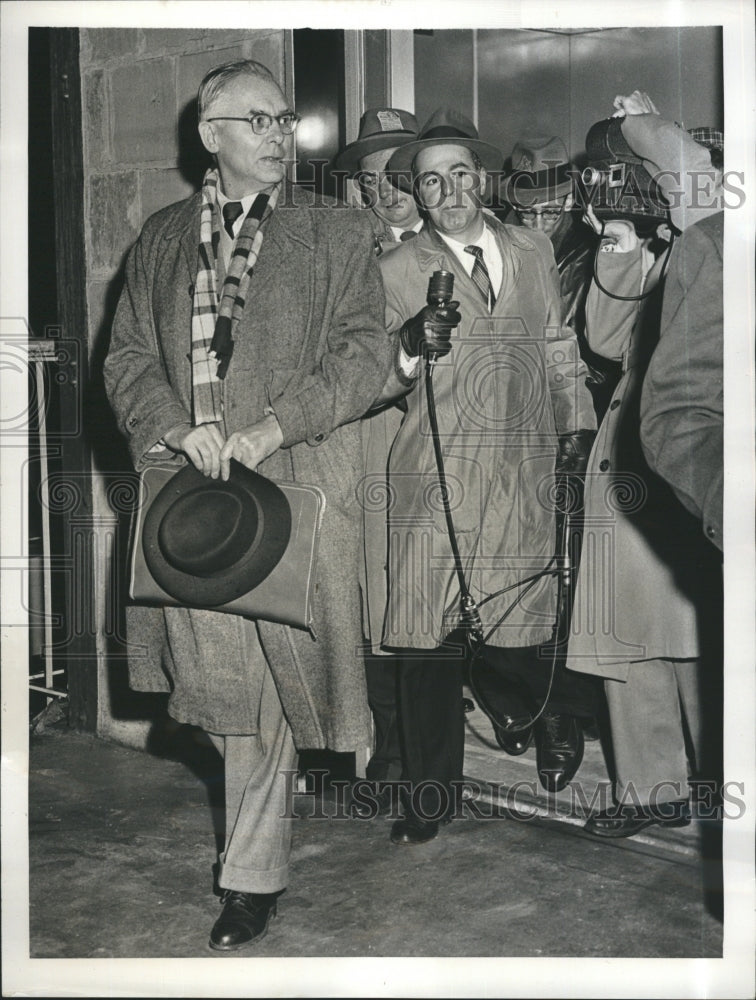 1956 Press Photo Imre Horvath Foreign Minister of the Puppet Regime in Hungary - Historic Images