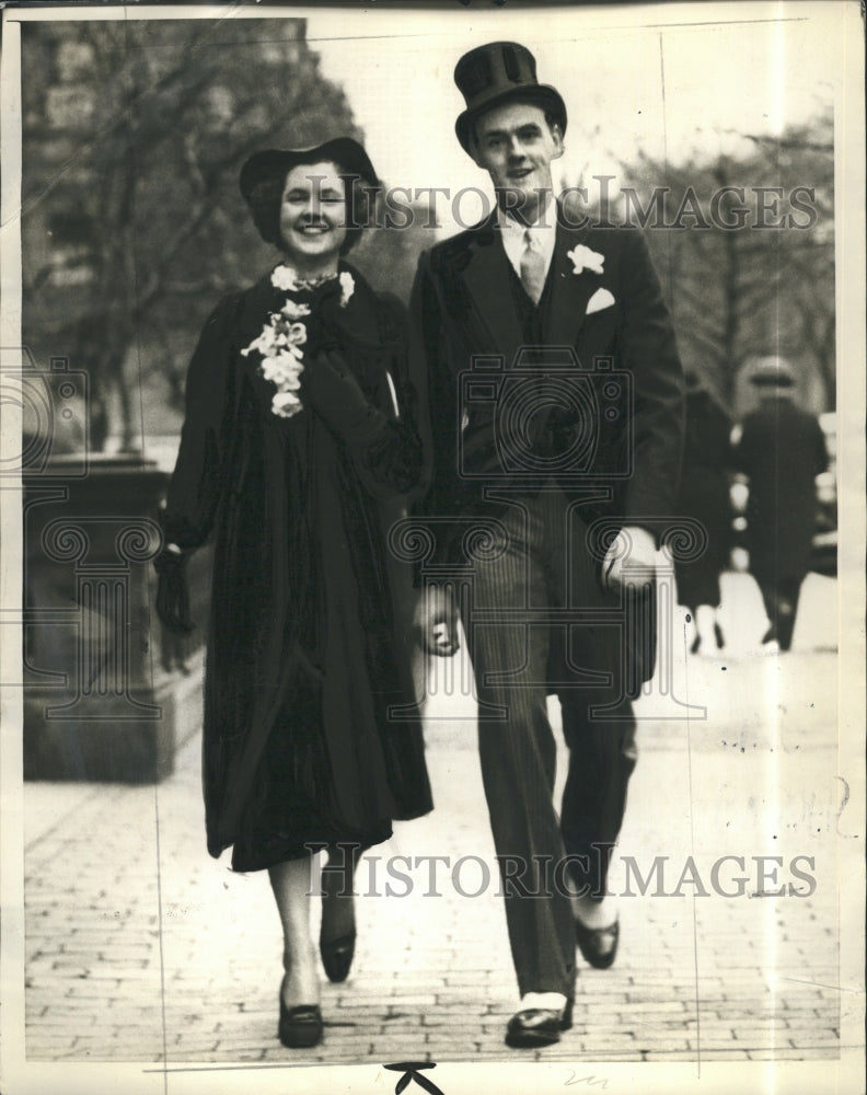 1936 Betsy Byron Richard Pentecost Actors - Historic Images