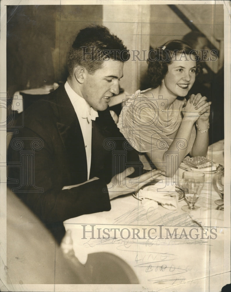 1936 Press Photo Betsy Bryon Socialite - Historic Images