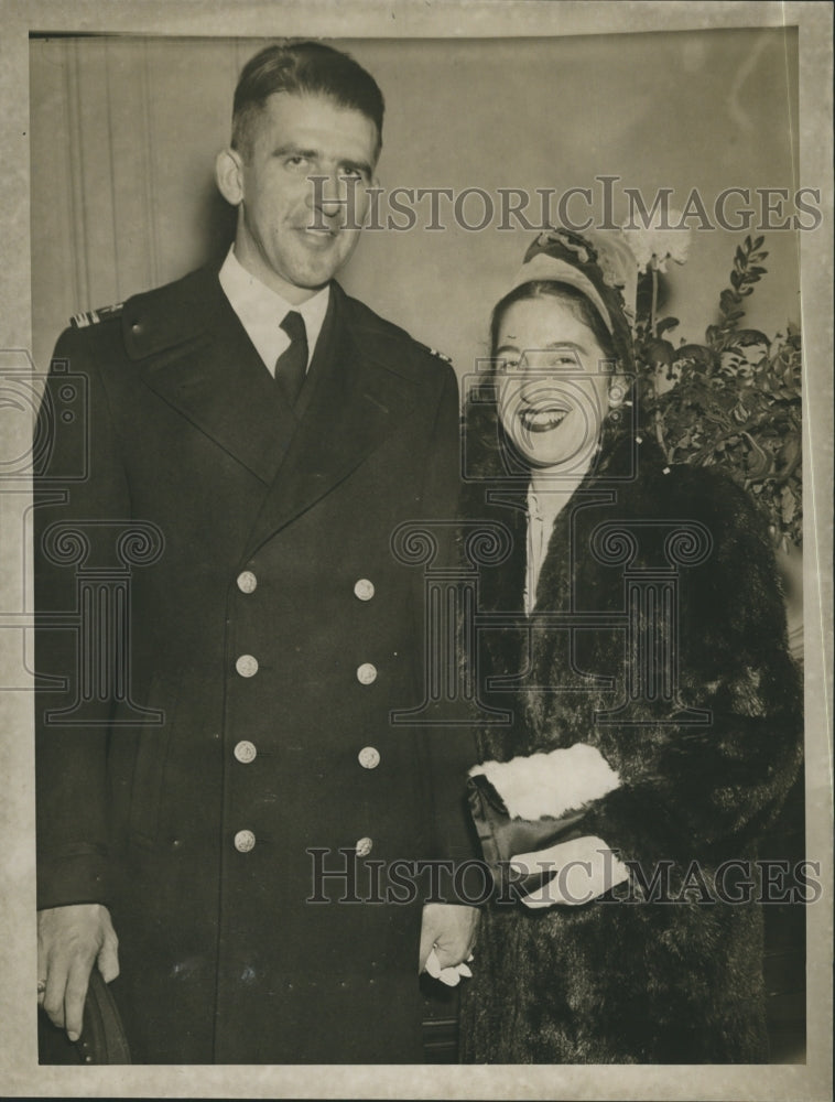 Press Photo Mr Mrs George Wilson - Historic Images