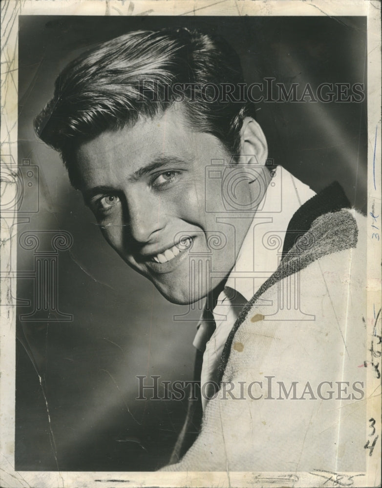 1961 Press Photo Edward &quot;Kookie&quot; Brynes - Historic Images